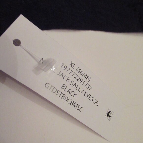 New Nightmare Before Christmas Jack Sally Eyes Skull T Shirt Medium or XL NMB4X - Picture 9 of 10